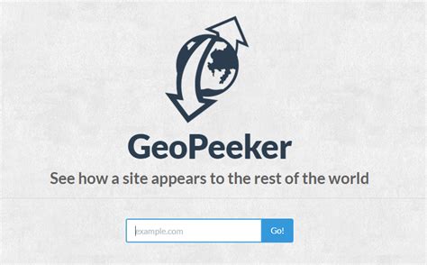 GeoPeeker .